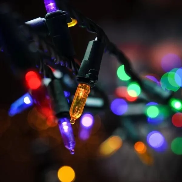 600 Lite-Lock Miniature Christmas Lights