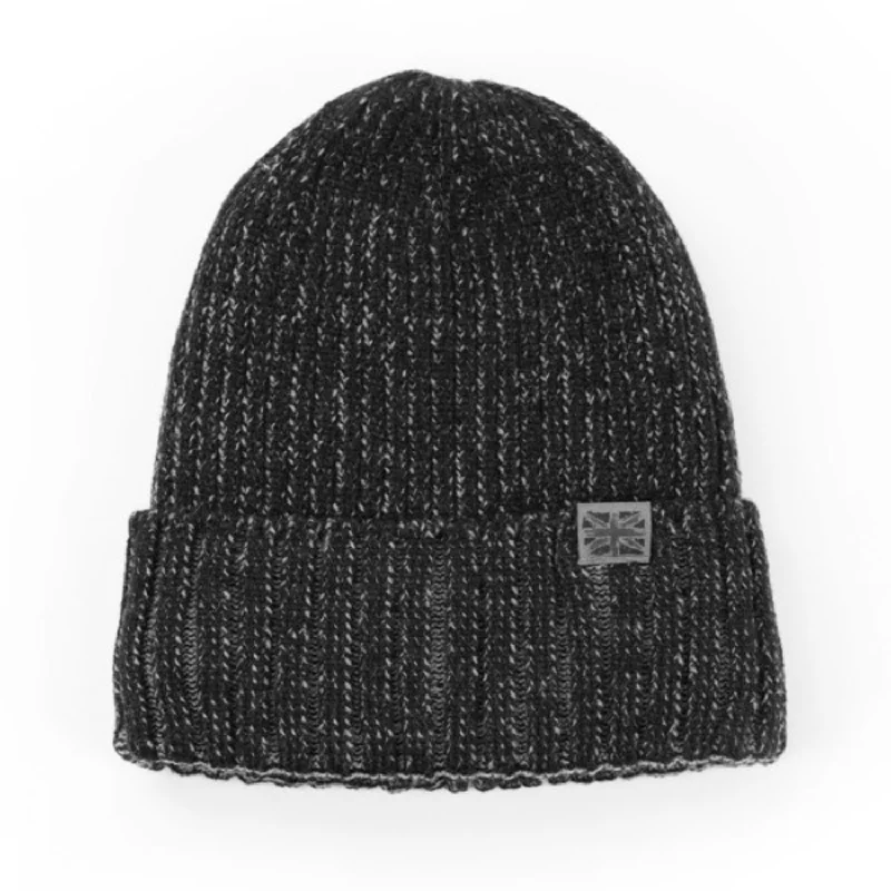 Black Mens Knit Hat