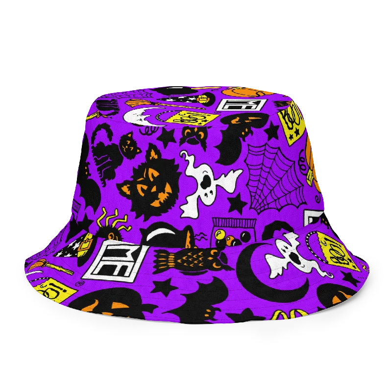 Halloween Icons Bucket Hat