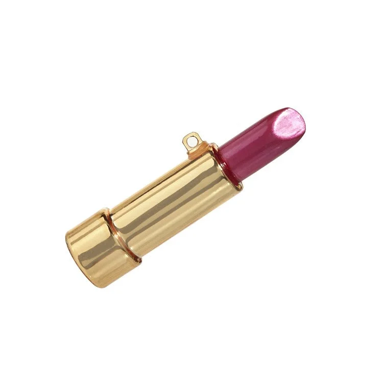 Pink Lipstick Ornament