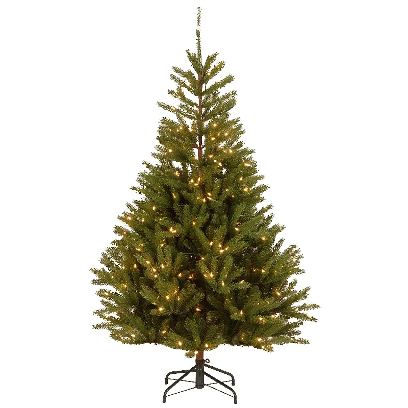 6.5 ft. Pre-Lit Topeka Spruce Tree with Clear Lights