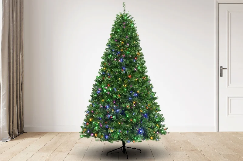 7.5 ft Montauk Supreme Christmas Tree with 800 3mm Dual Color lights - 9 Function, 55D