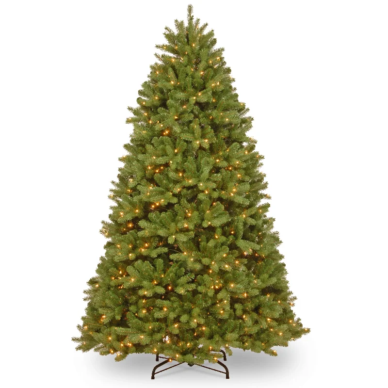 7.5 ft. Pre-Lit Newberry Spruce Tree with Clear Lights