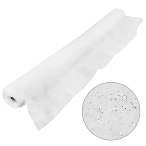 8' Snow-Tex® Artificial Sparkling Snow Mini Christmas Roll