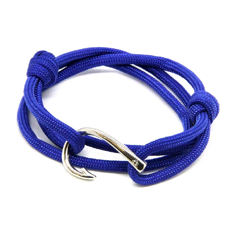 Adjustable Fish Hook Wrap Royal Blue 29