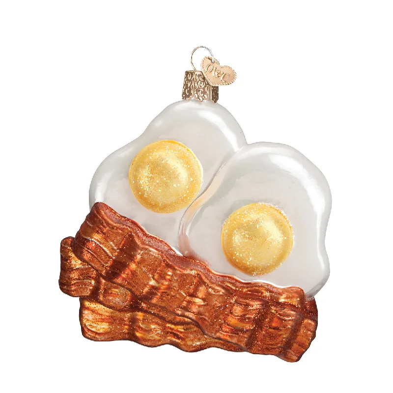 Bacon and Eggs Ornament - Old World Christmas