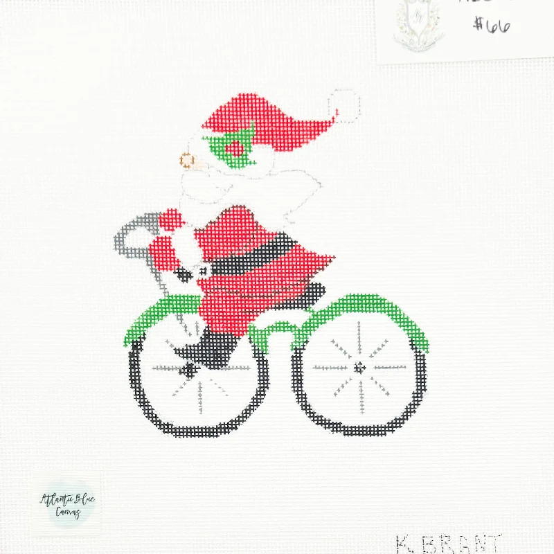 Bicycle Santa