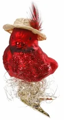 Birdella Ornament by Inge Glas of Germany