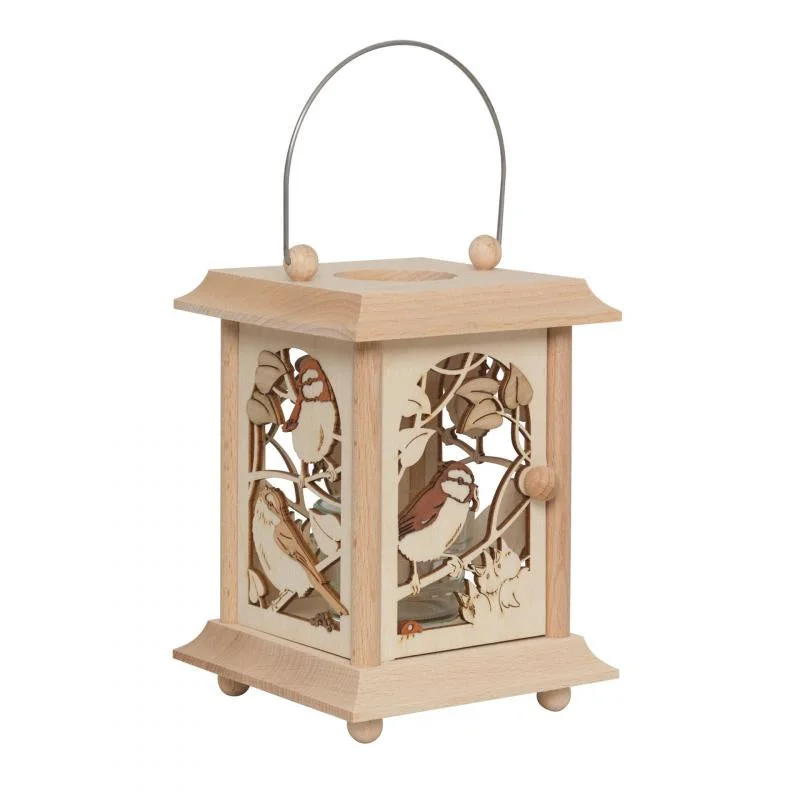 Birds Tea Light Lantern by Kuhnert GmbH