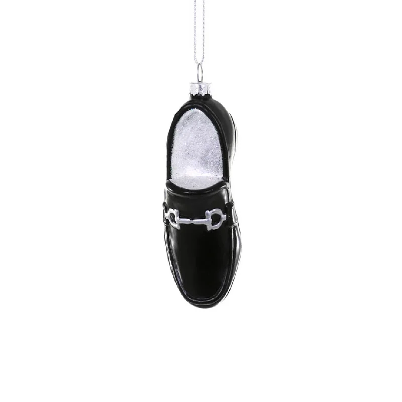 Black Loafer Ornament 4.25"