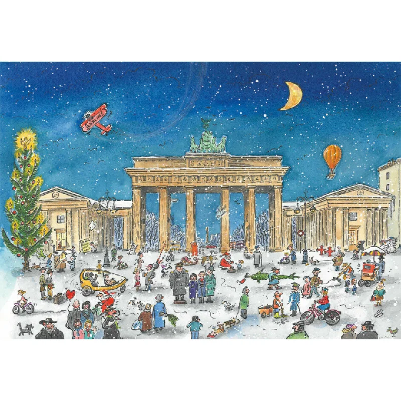 Brandenburg Gates Advent Calendar by Richard Sellmer Verlag