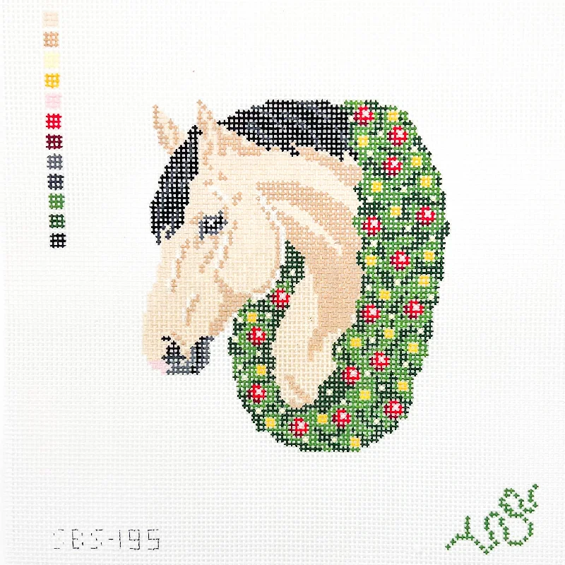 Buckskin Christmas Horse