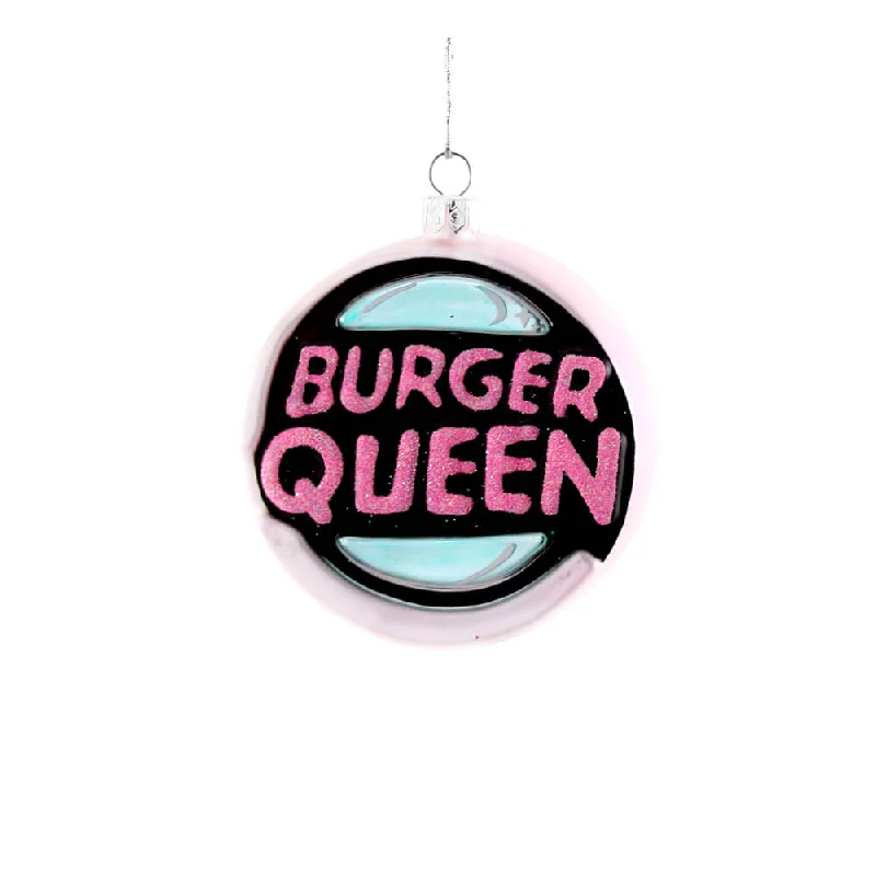 Burger Queen Ornament 3.5"