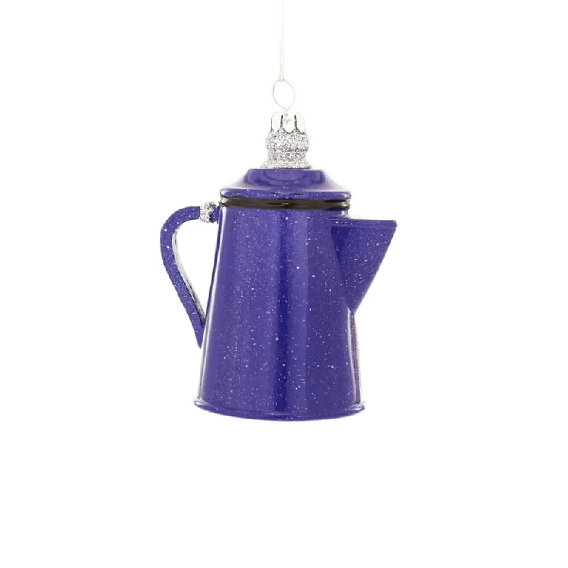 Campfire Coffee Pot Ornament 4.25"