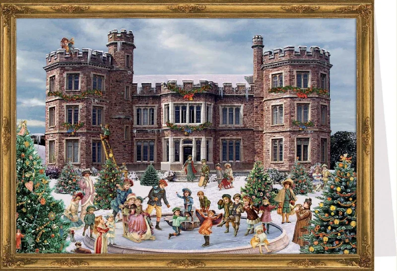 Castle Advent Calendar Card by Richard Sellmer Verlag