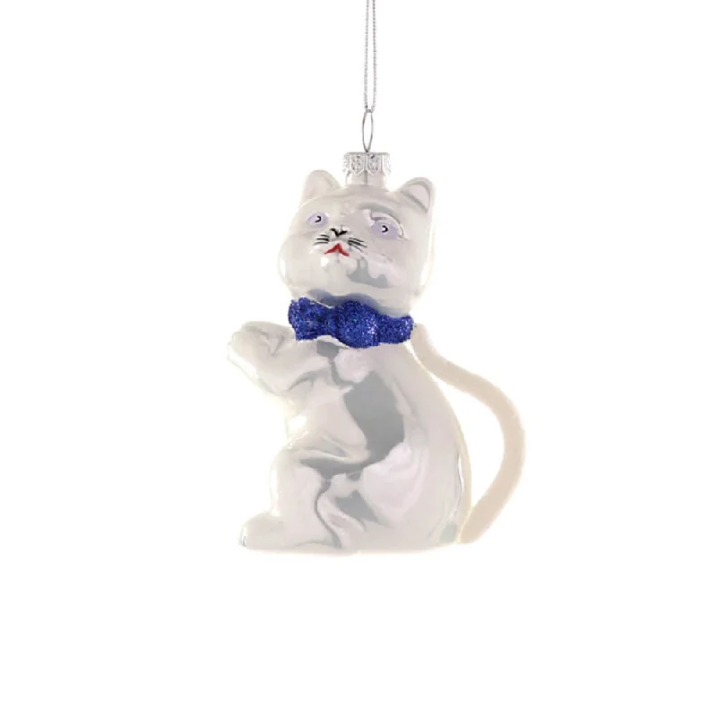 Cat Teapot Ornament 4.25"