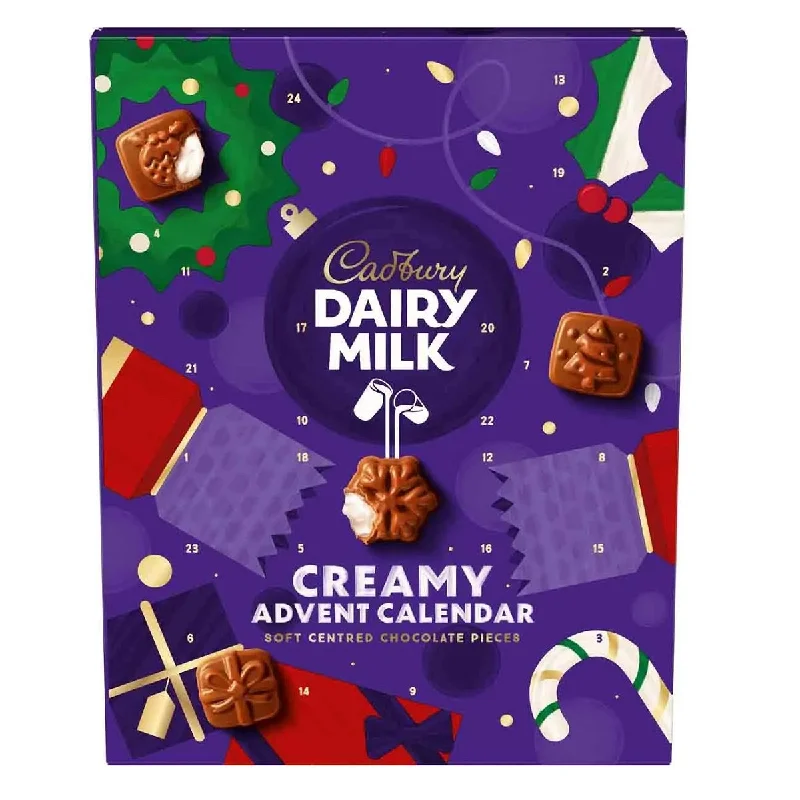 C'bury Dairy Milk Creamy Advent Calendar 170g