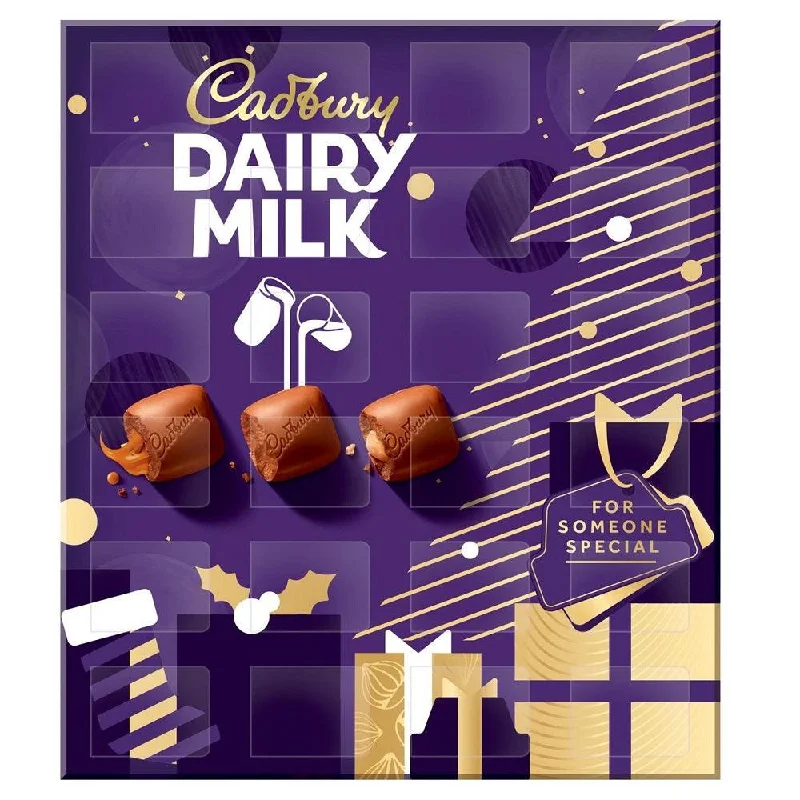 C'bury Dairy Milk Mixed Chunk Advent Calendar 258g