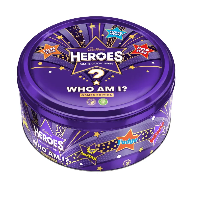 C'bury Heroes Game Edition Chocolate Tin 750g