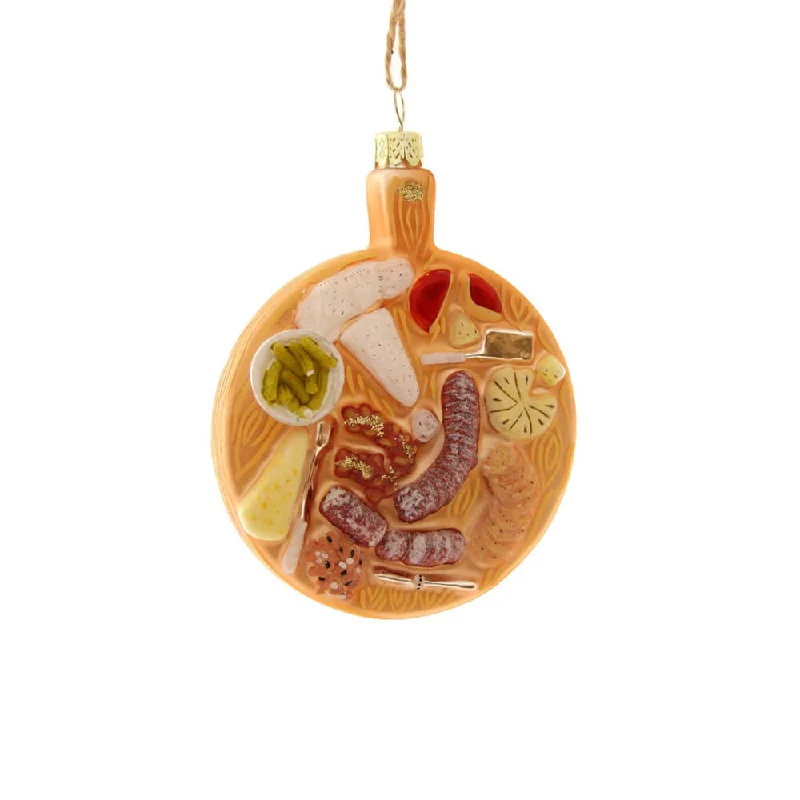 Charcuterie Ornament 4"