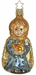 Charity Angel Ornament by Inge Glas of Germany