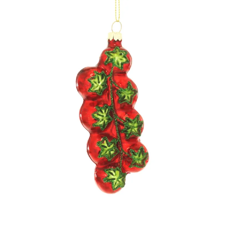 Cherry Tomatoes Ornament, 4.75"