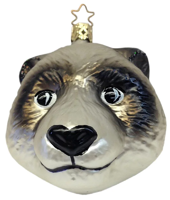 China's Pride, Panda Ornament by Inge Glas of Germany