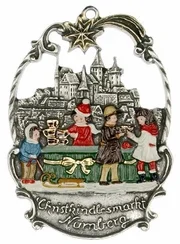 Christkindlmarkt, Nurnberg Pewter Ornament by Kuehn Pewter