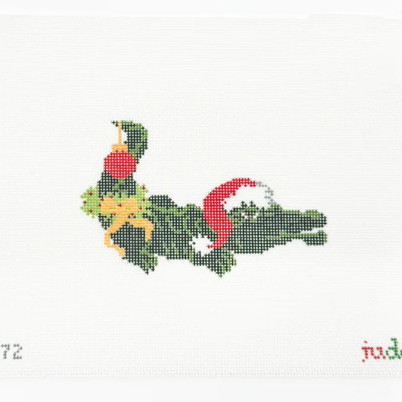 Christmas Alligator