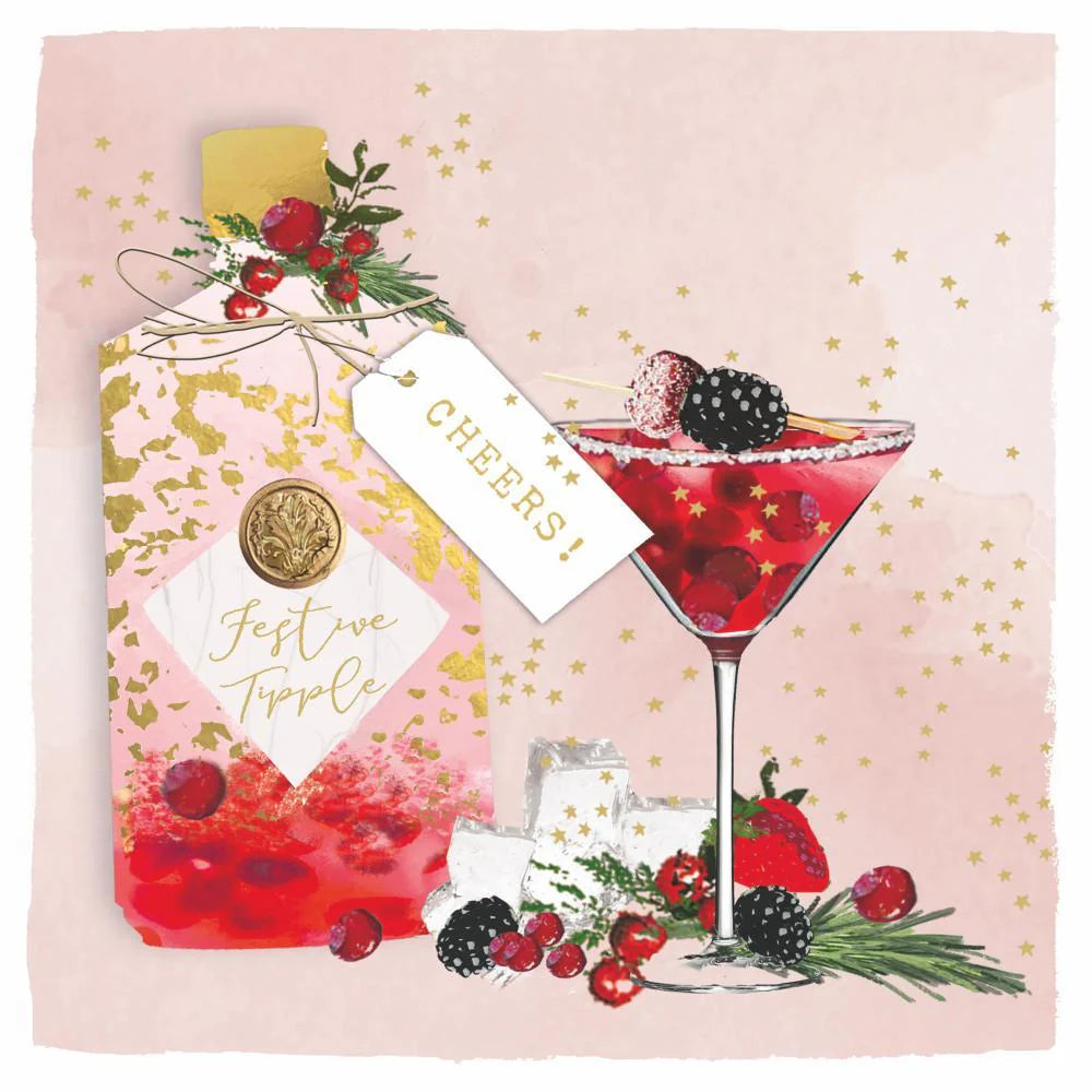 CHRISTMAS CHEERS Beverage Napkins