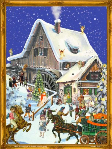 Christmas by the Watermill Advent Calendar by Richard Sellmer Verlag