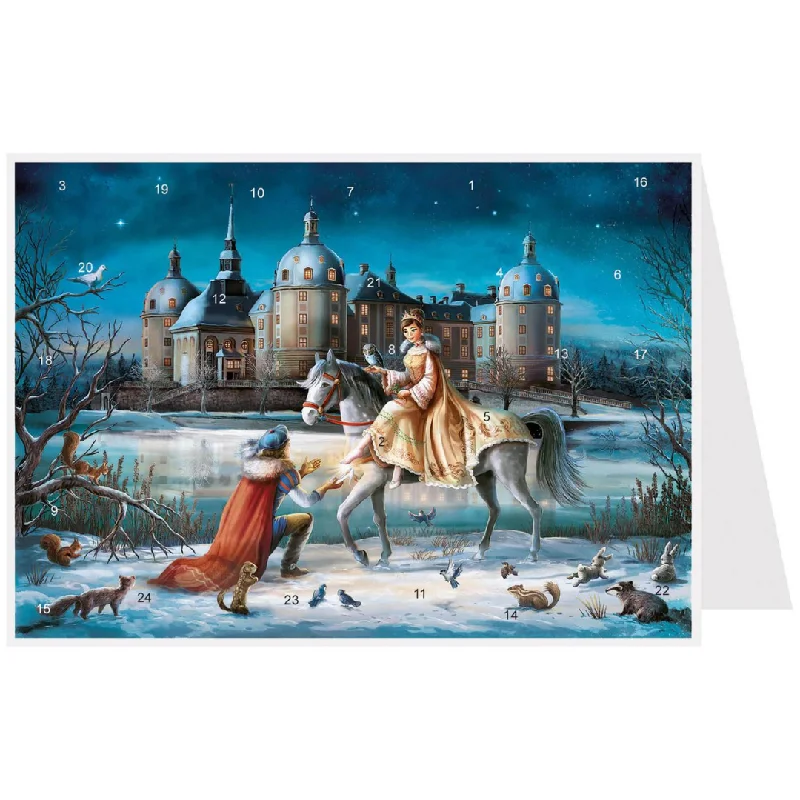 Cinderella Advent Calendar Card by Richard Sellmer Verlag