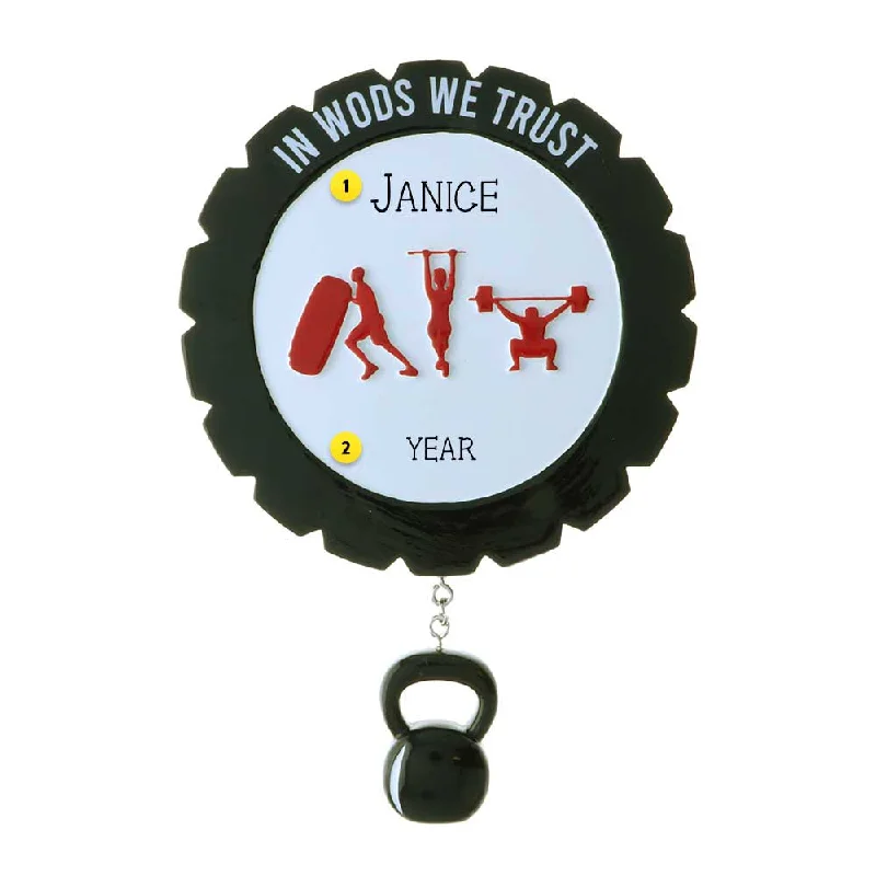 Personalized Circuit Training Ornament