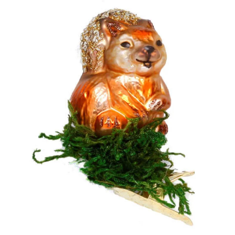 Clip-On Squirrel Ornament by Inge Glas of Germany