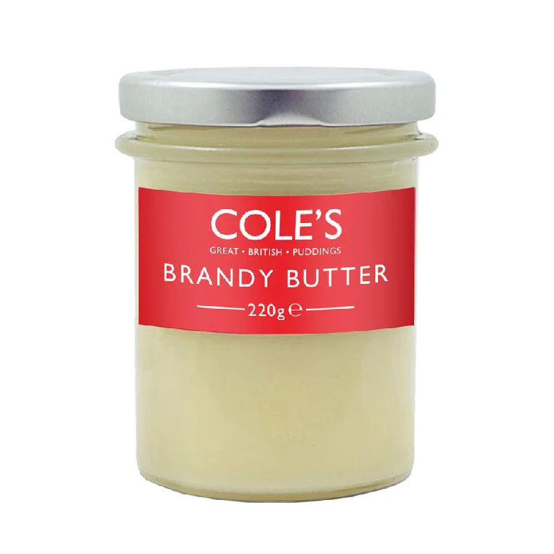 Coles Brandy Butter 220g