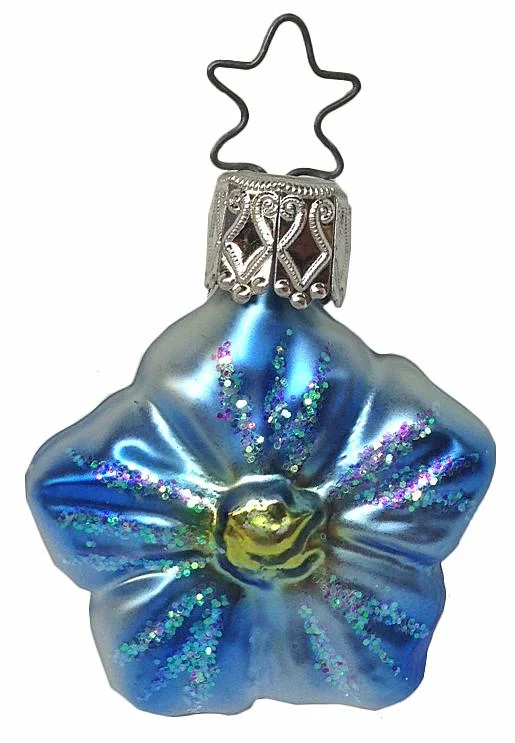 Corn Flower, Forget-Me-Not Ornament by Inge Glas of Germany