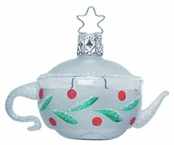 Dainty Delight Teapot Ornament by Inge Glas of Germany