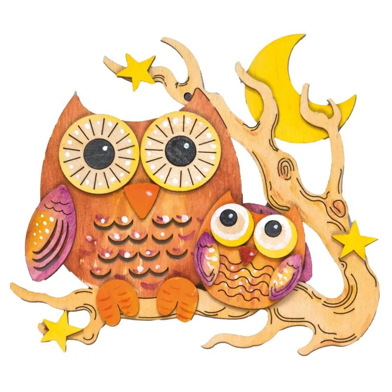 DIY Kit, Owl Wall Hanging by Kuhnert GmbH