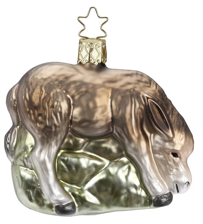 Donkey Ornament by Inge Glas of Germany