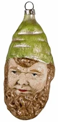 Dwarf Head Ornament made by Richard Mahr GmbH (Marolin) in Steinach