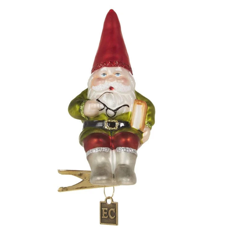 Clip-on Gnome for Holidays Ornament