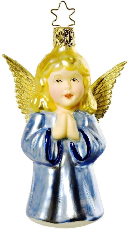 Faith Angel Ornament by Inge Glas of Germany