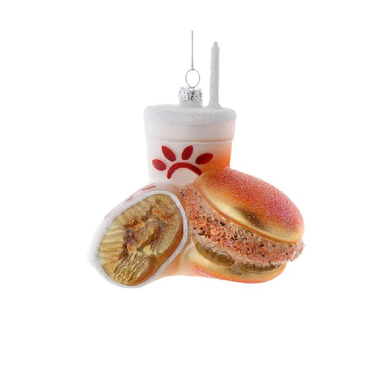 Fast Food Chicken Ornament 5"