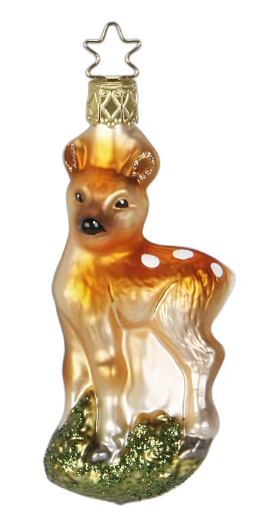 Fawn Ornament by Inge Glas of Germany