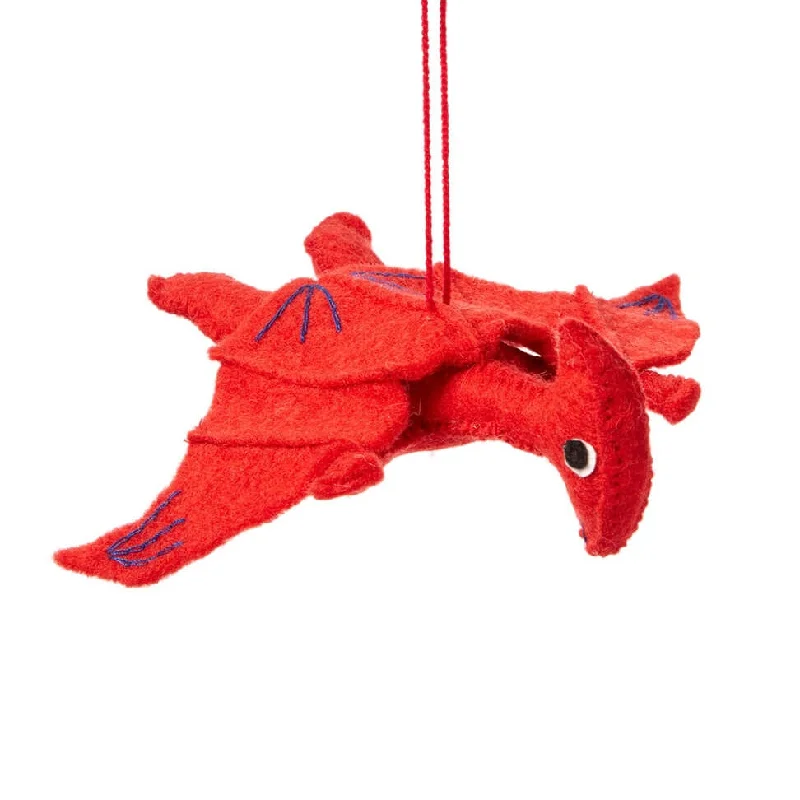 Felt Pterodactyl Ornament