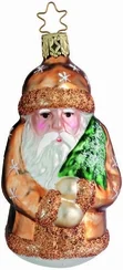 Forest Belsnickel Santa Ornament by Inge Glas of Germany