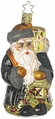 Forest Friends Santa Ornament by Inge Glas of Germany