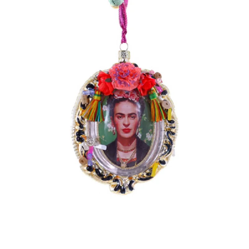 Frida Frame Ornament 4.5"