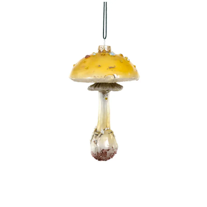 Frostfield Mushroom Ornament 5.5"