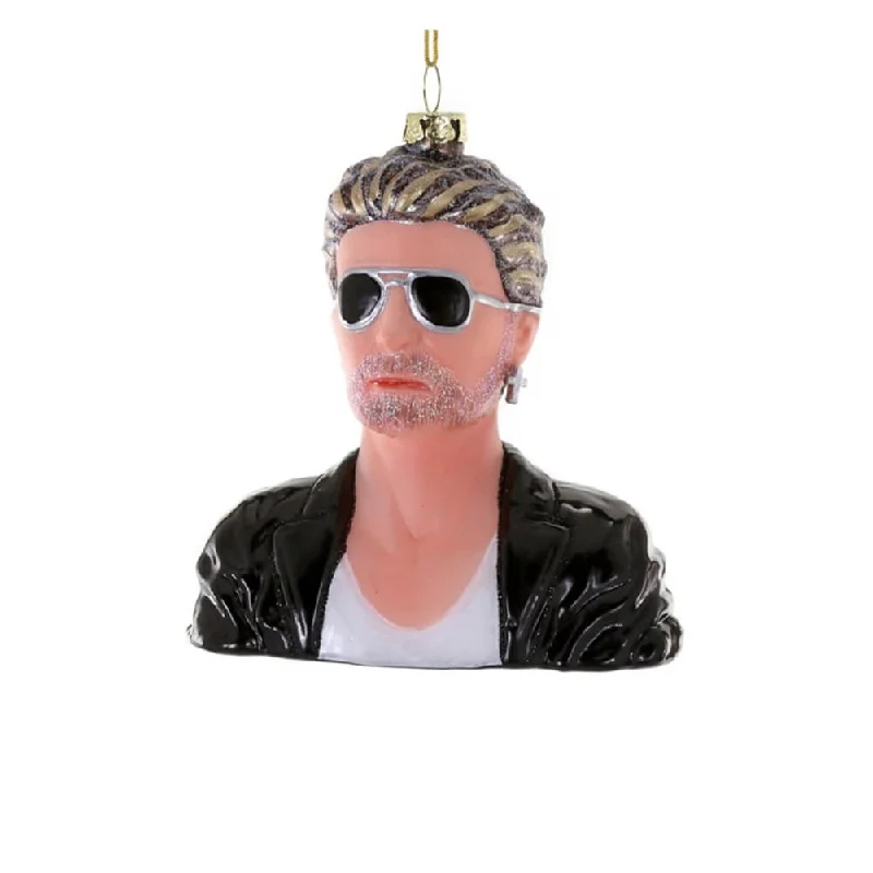 George Michael Ornament 5"